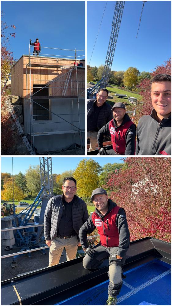 Ausbau der Ganztagsbetreuung mit Mensa an der Grundschule kommt gut voran Ausbau der Ganztagsbetreuung mit Mensa an der Grundschule kommt gut voran